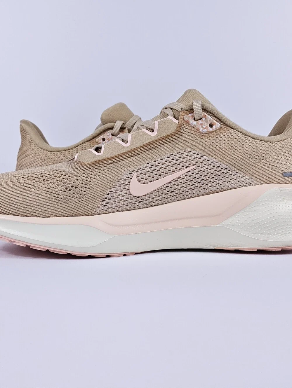 Nike Pegasus 41 Womens 10 Neutral Cushioned Road Running Shoes Beige Pink